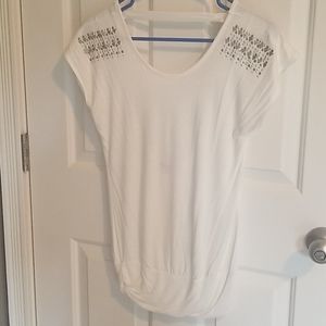 White top with studs